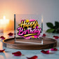 Happy Birthday 013 - 6" x 6" Acrylic Block