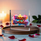 Happy Birthday 010 - 6" x 6" Acrylic Block