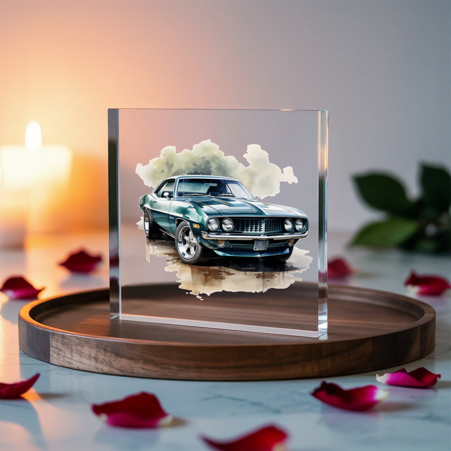 Muscle Car 13 - 6" x 6" Acrylic Block