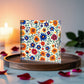 Mexican Floral Fiesta Pattern 001 - 6" x 6" Acrylic Block