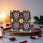 Mexican Floral Fiesta Pattern 046 - 6" x 6" Acrylic Block