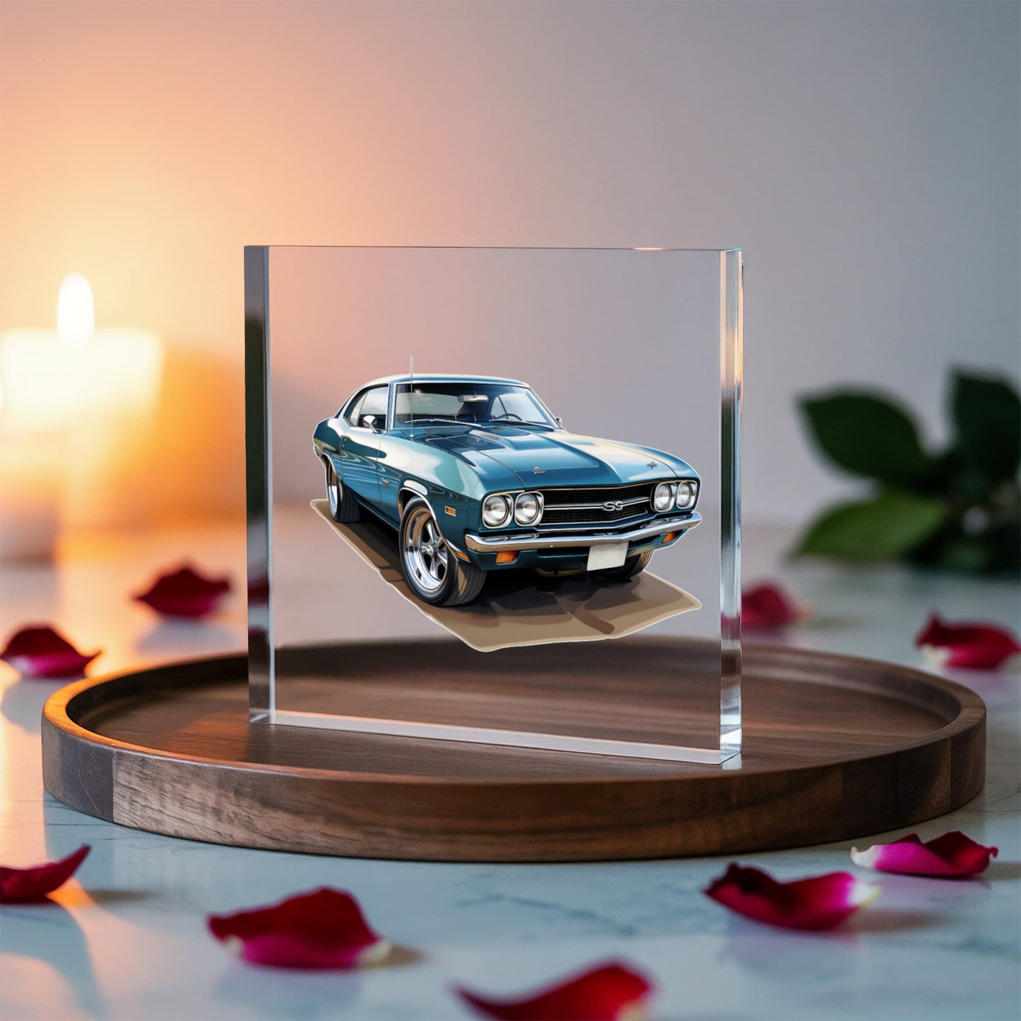 Muscle Car 05 - 6" x 6" Acrylic Block
