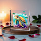 Cute Sea Turtle 002 - 6" x 6" Acrylic Block