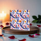 Mexican Floral Fiesta Pattern 022 - 6" x 6" Acrylic Block