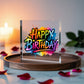 Happy Birthday 017 - 6" x 6" Acrylic Block