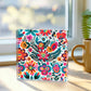 Mexican Floral Fiesta Pattern 051 - 6" x 6" Acrylic Block