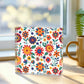 Mexican Floral Fiesta Pattern 026 - 6" x 6" Acrylic Block