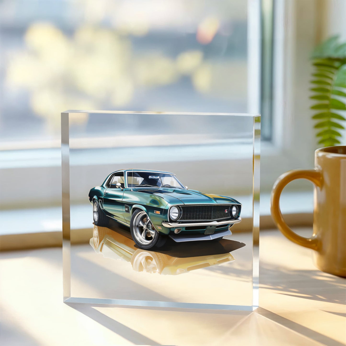 Muscle Car 11 - 6" x 6" Acrylic Block