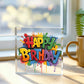Happy Birthday 011 - 6" x 6" Acrylic Block