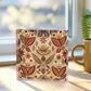 Folk Floral Pattern, Aztec Inspired 01 - 6" x 6" Acrylic Block