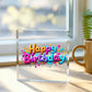 Happy Birthday 029 - 6" x 6" Acrylic Block