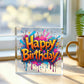 Happy Birthday 007 - 6" x 6" Acrylic Block