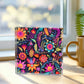 Mexican Floral Fiesta Pattern 059 - 6" x 6" Acrylic Block