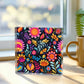 Mexican Floral Fiesta Pattern 058 - 6" x 6" Acrylic Block