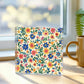 Mexican Floral Fiesta Pattern 006 - 6" x 6" Acrylic Block
