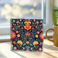 Mexican Floral Fiesta Pattern 063 - 6" x 6" Acrylic Block