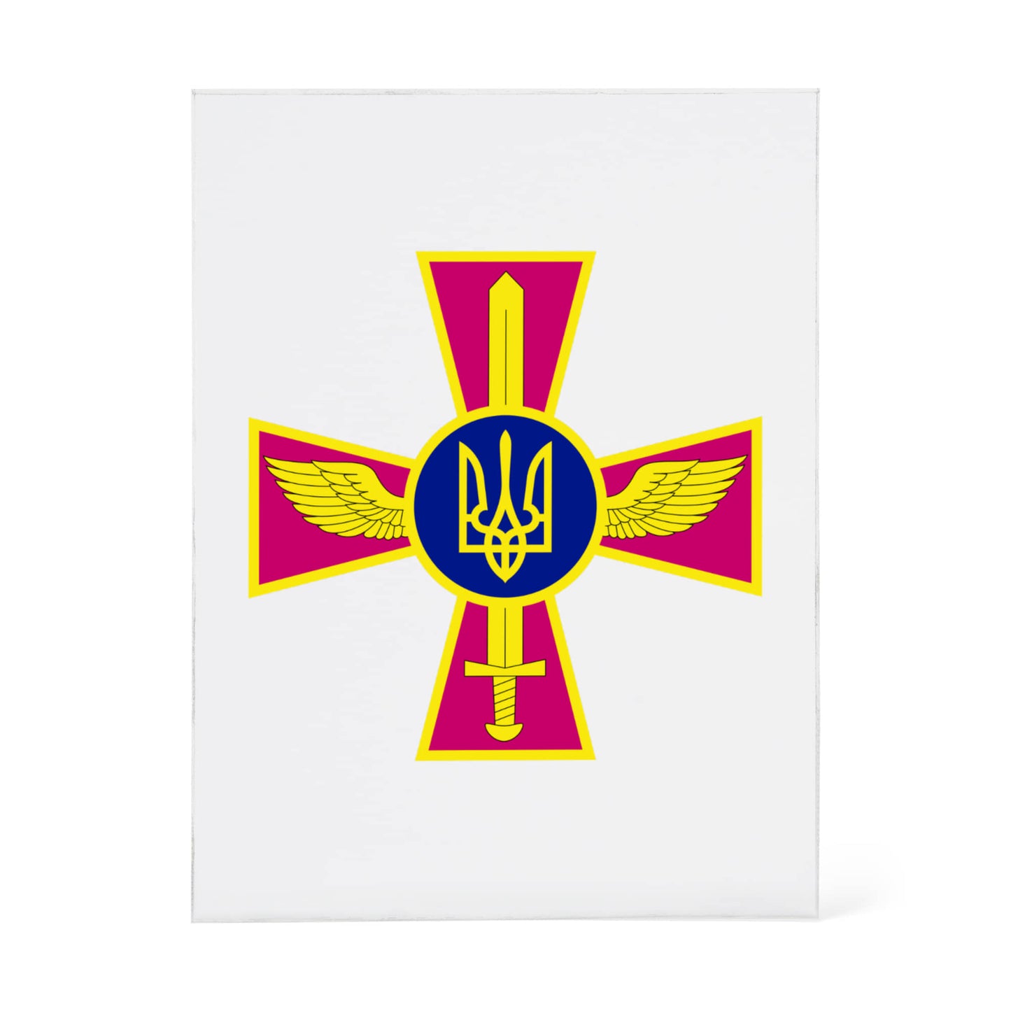 Ukrainian Air Force - 4.5" x 6" Acrylic Block