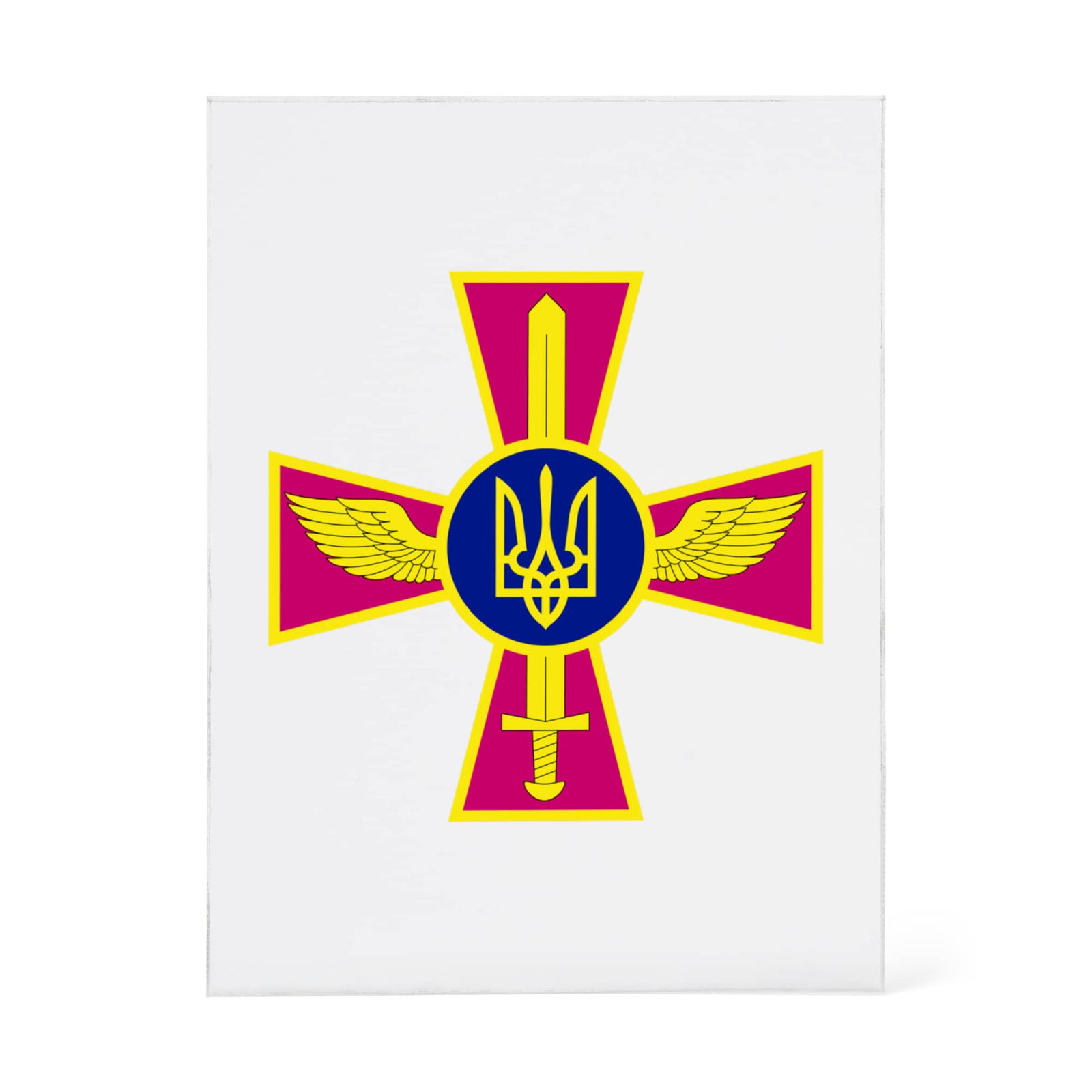Ukrainian Air Force - 4.5" x 6" Acrylic Block