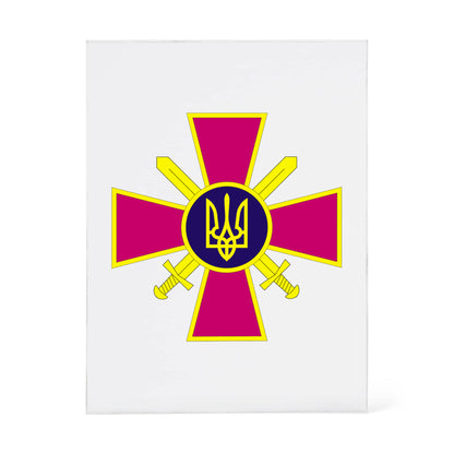 Ukrainian Ground Forces - 4.5" x 6" Acrylic Block