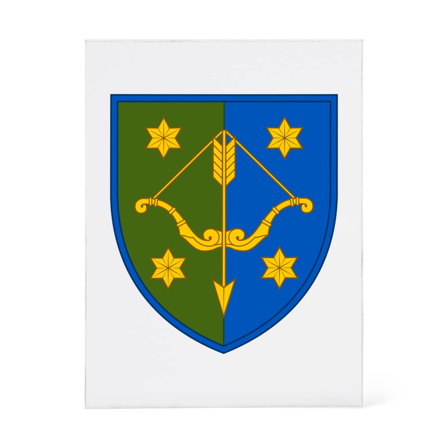 10th Army Corps (Ukraine) - 4.5" x 6" Acrylic Block