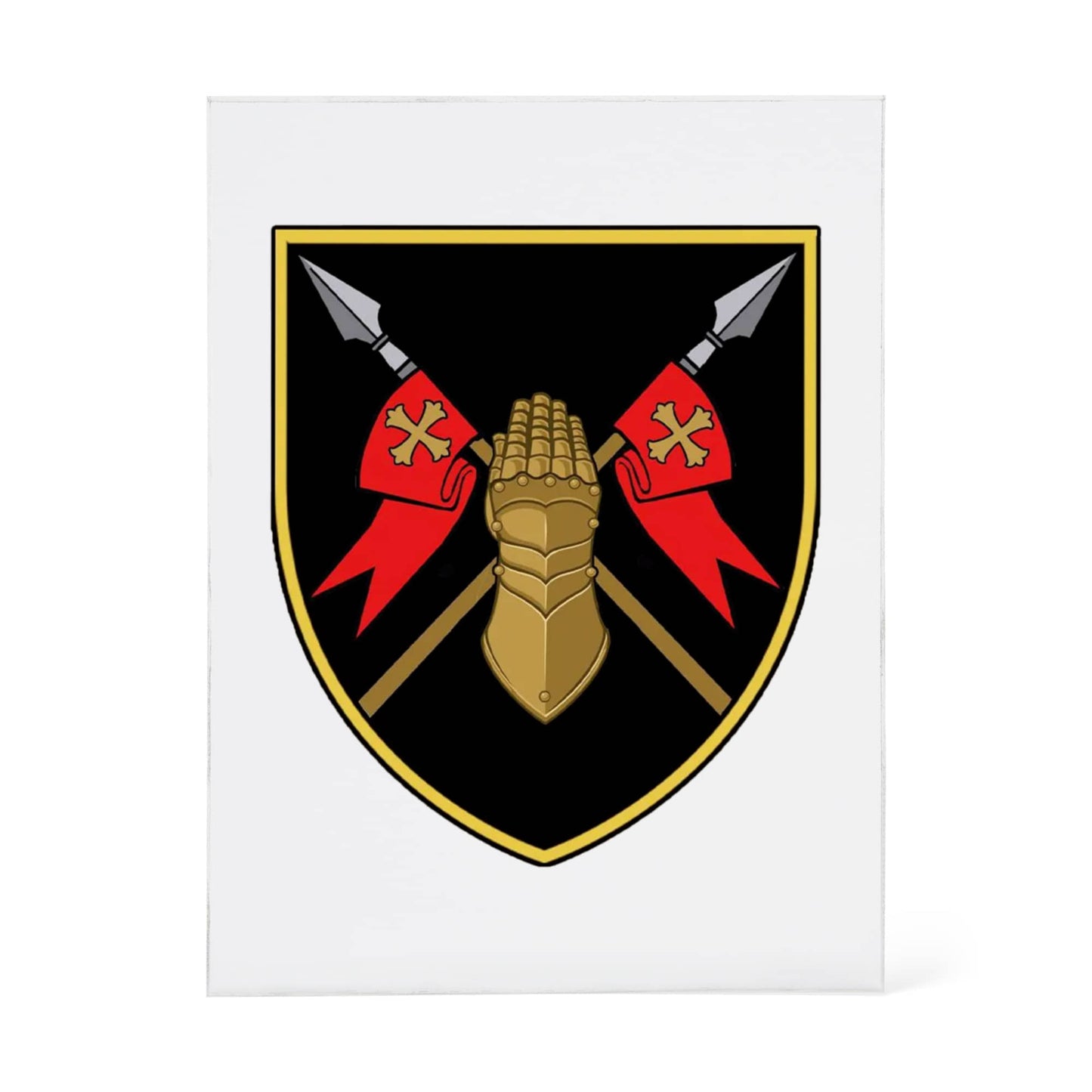 5th Heavy Mechanized Brigade (Ukraine) - 4.5" x 6" Acrylic Block