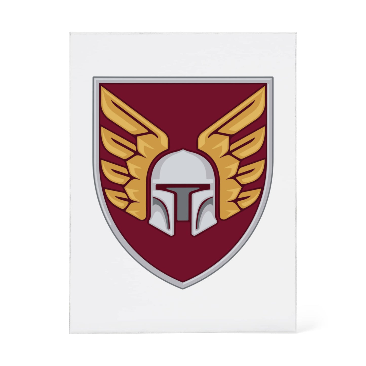 46th Airmobile Brigade (Ukraine) - 4.5" x 6" Acrylic Block