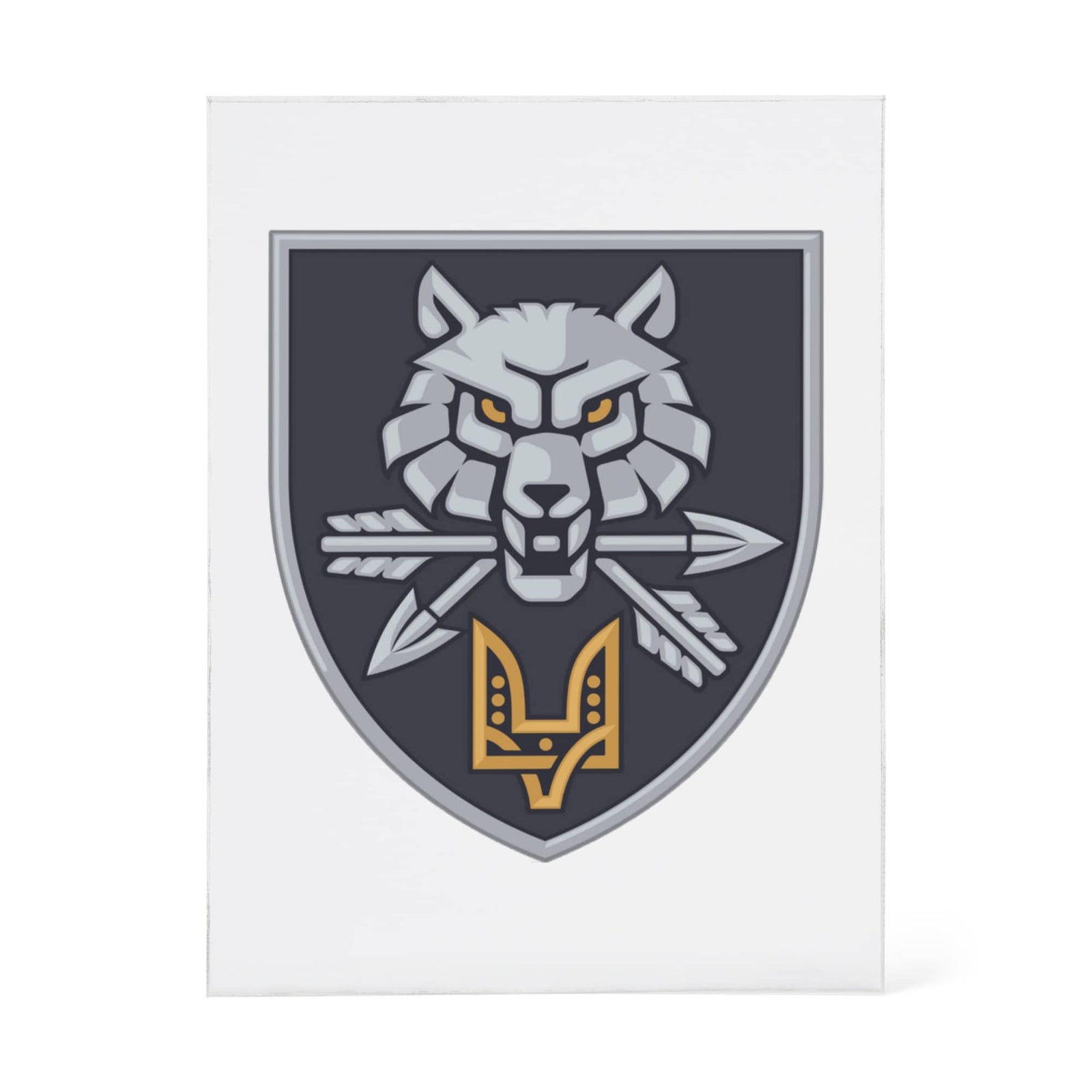 Special Operations Forces Command (Ukraine) - 4.5" x 6" Acrylic Block