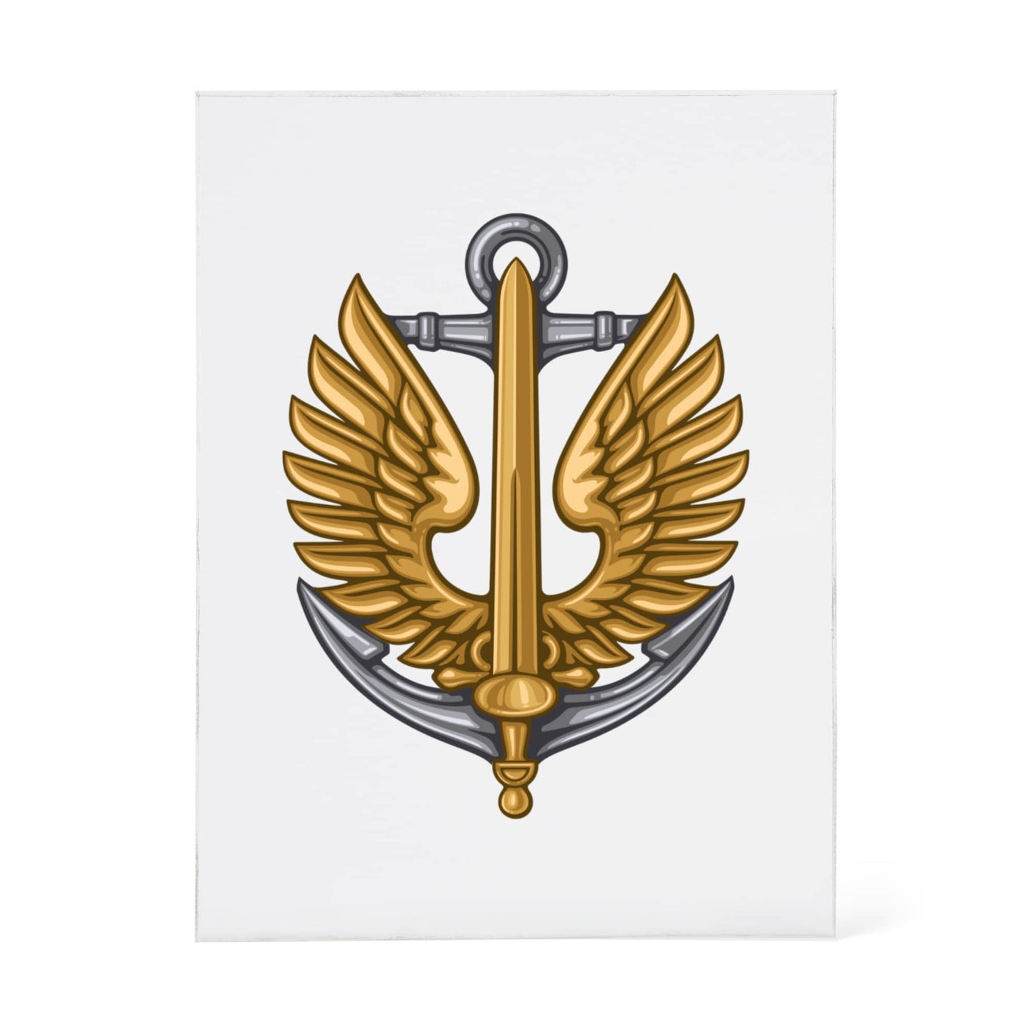 Ukrainian Naval Infantry - 4.5" x 6" Acrylic Block