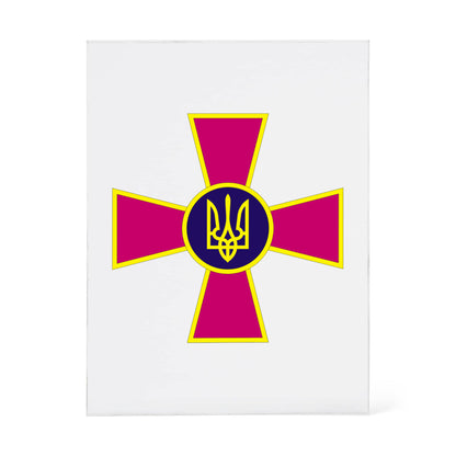 Ukrainian Armed Forces - 4.5" x 6" Acrylic Block