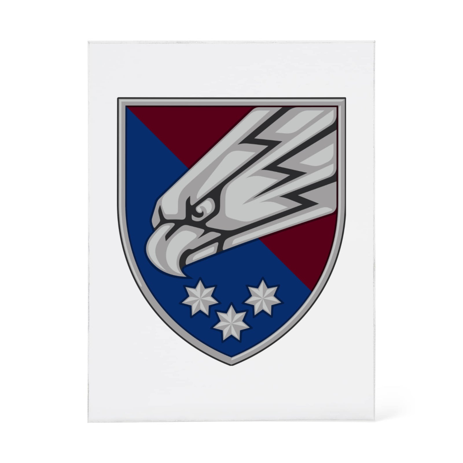 25th Airborne Brigade (Ukraine) - 4.5" x 6" Acrylic Block