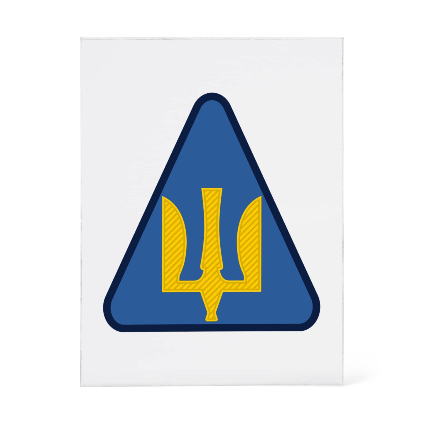 Air Force (Ukraine) - 4.5" x 6" Acrylic Block