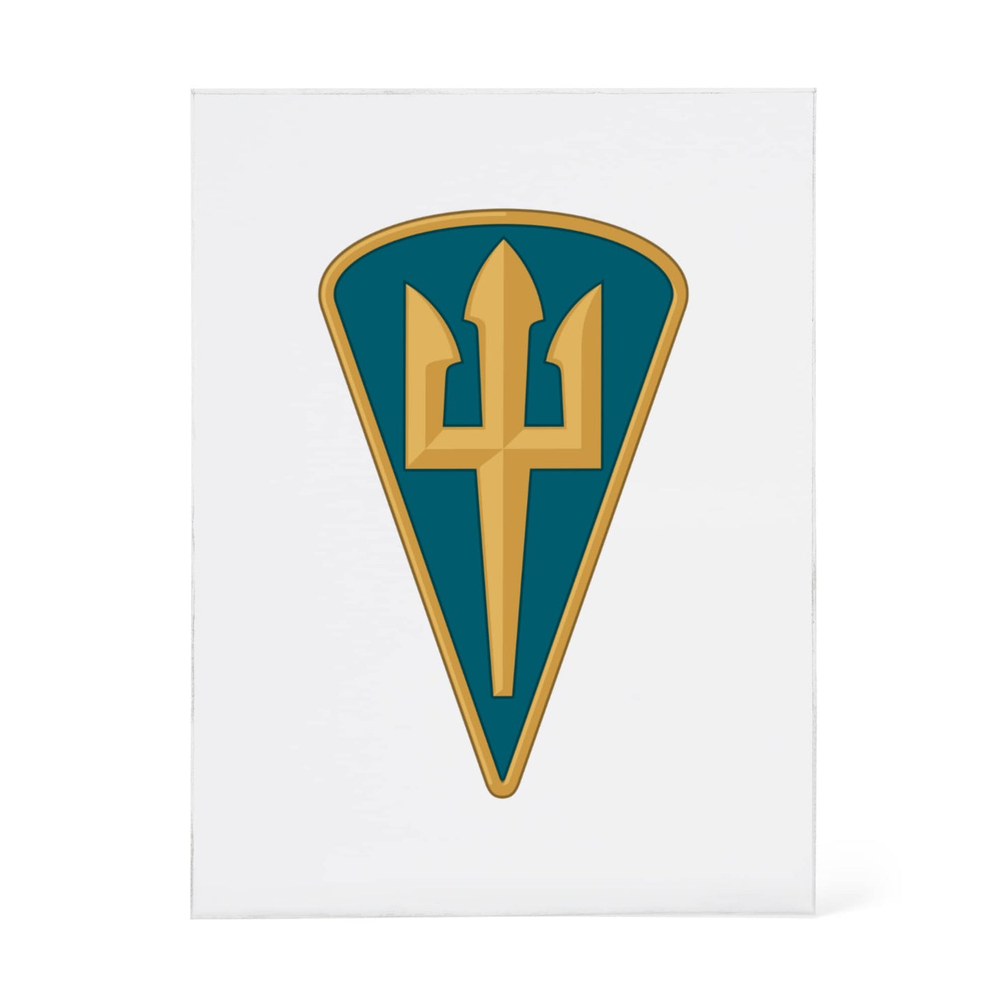 Marine Corps (Ukraine) - 4.5" x 6" Acrylic Block