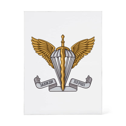 Ukrainian Air Assault Forces - 4.5" x 6" Acrylic Block