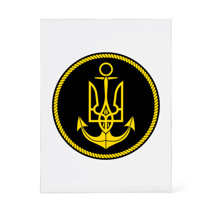 Navy (Ukraine) - 4.5" x 6" Acrylic Block