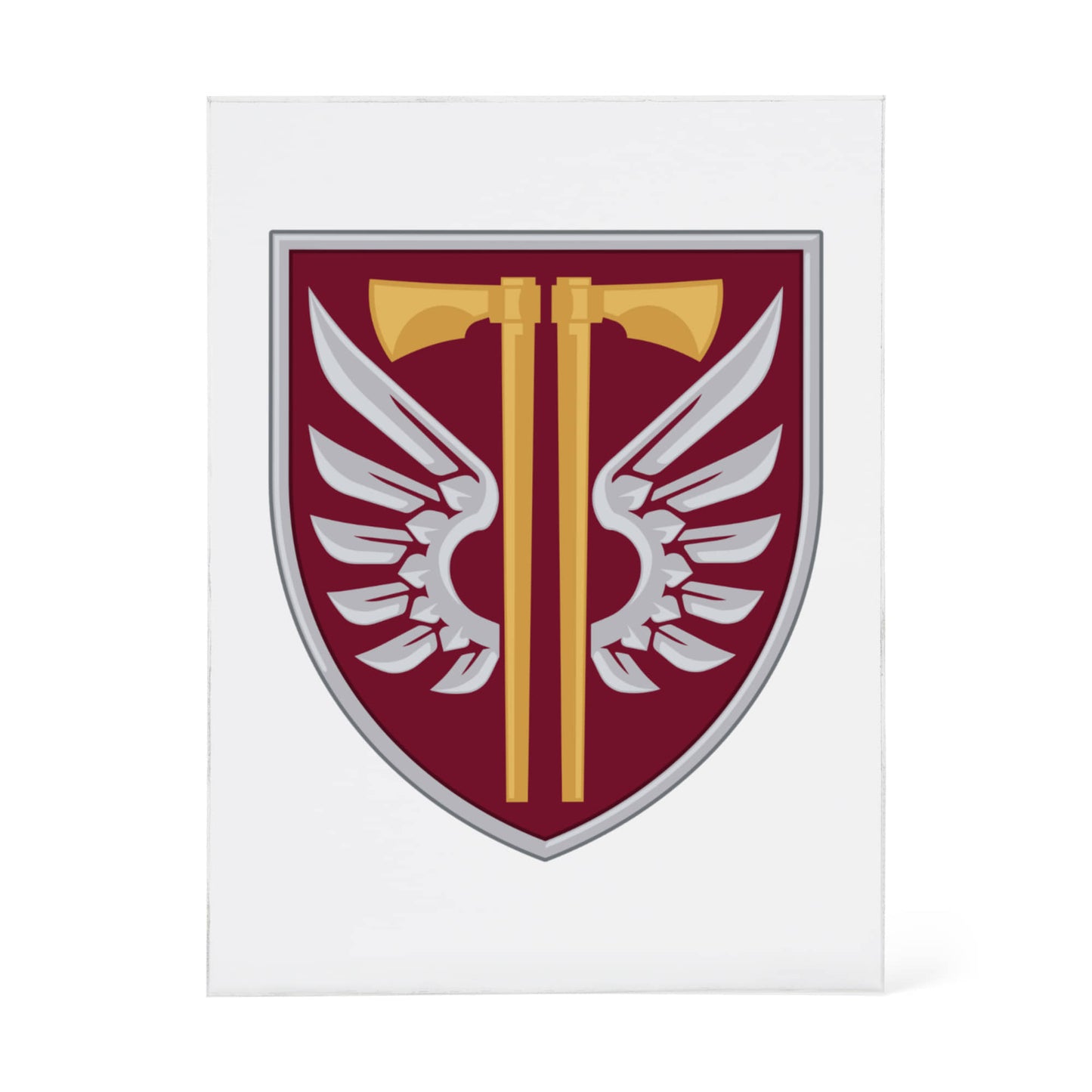 77th Airmobile Brigade (Ukraine) - 4.5" x 6" Acrylic Block