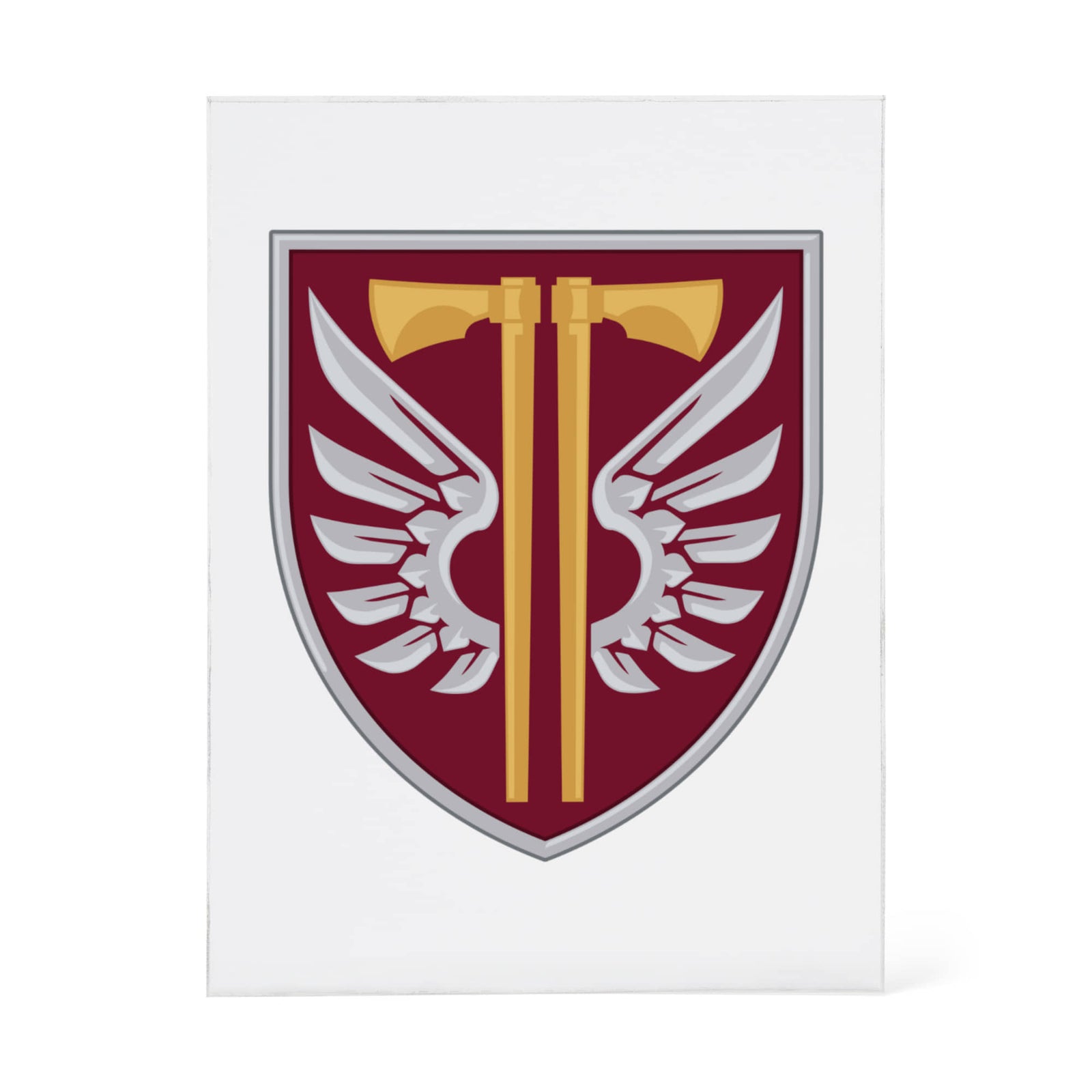 77th Airmobile Brigade (Ukraine) - 4.5" x 6" Acrylic Block