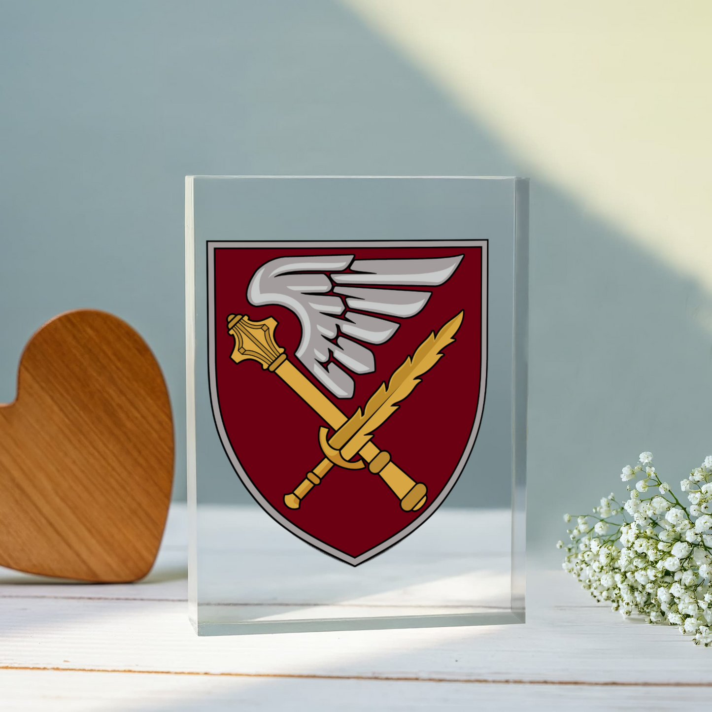 7th Rapid Response Corps (Ukraine) - 4.5" x 6" Acrylic Block