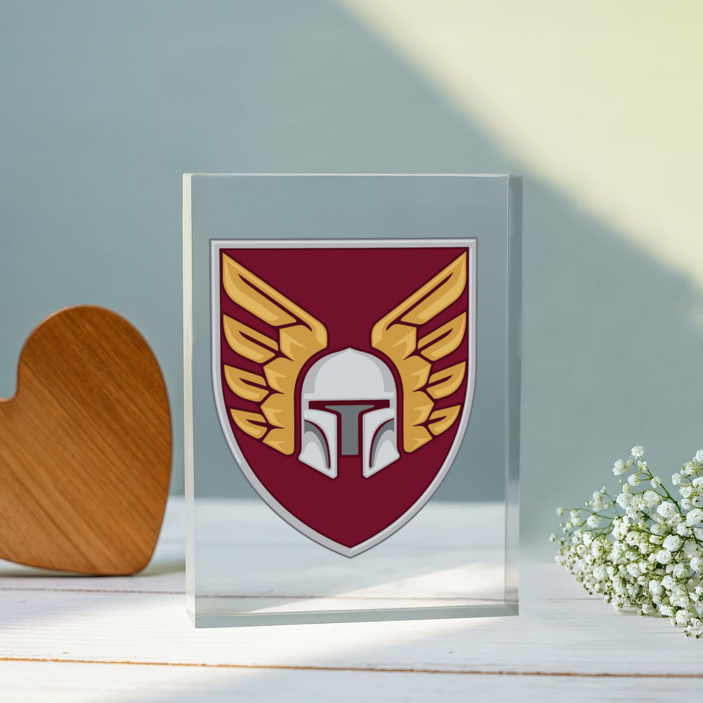 46th Airmobile Brigade (Ukraine) - 4.5" x 6" Acrylic Block