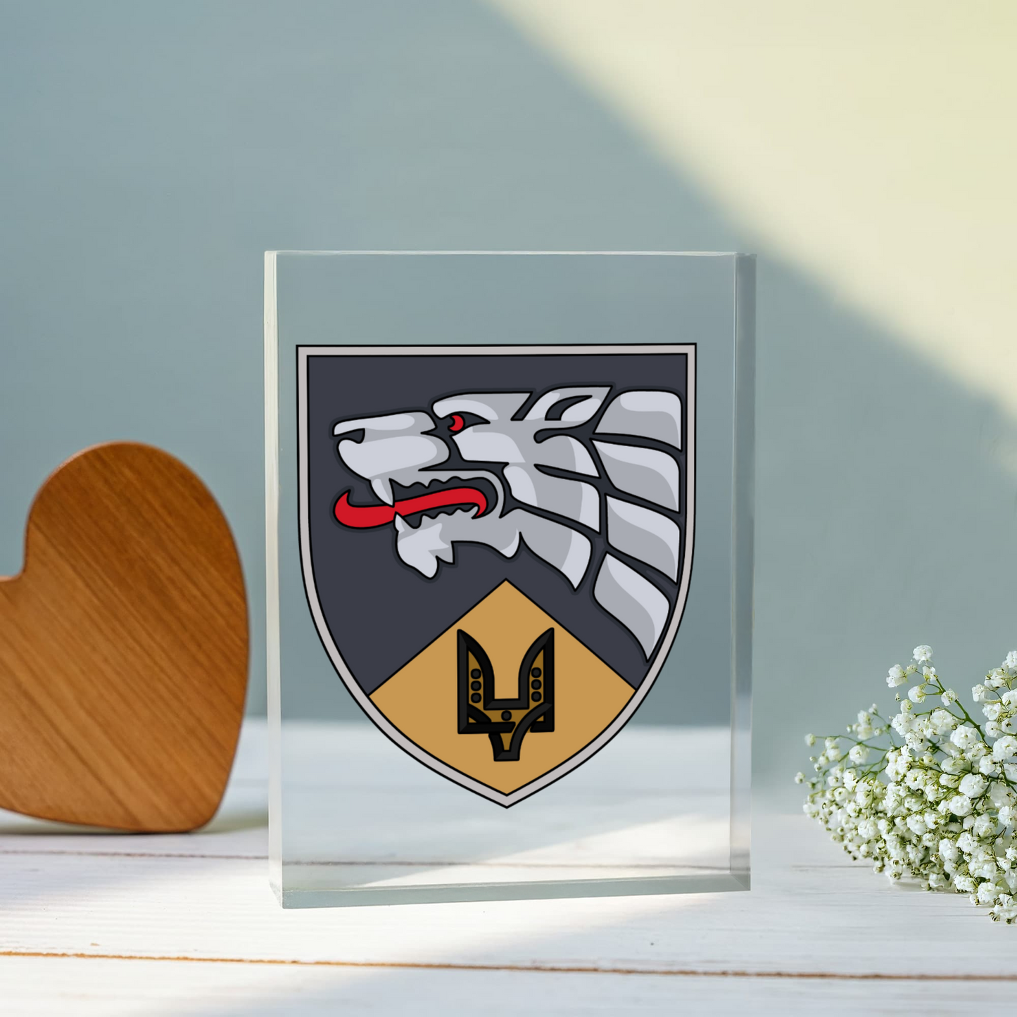Special Operations Center North (Ukraine) - 4.5" x 6" Acrylic Block