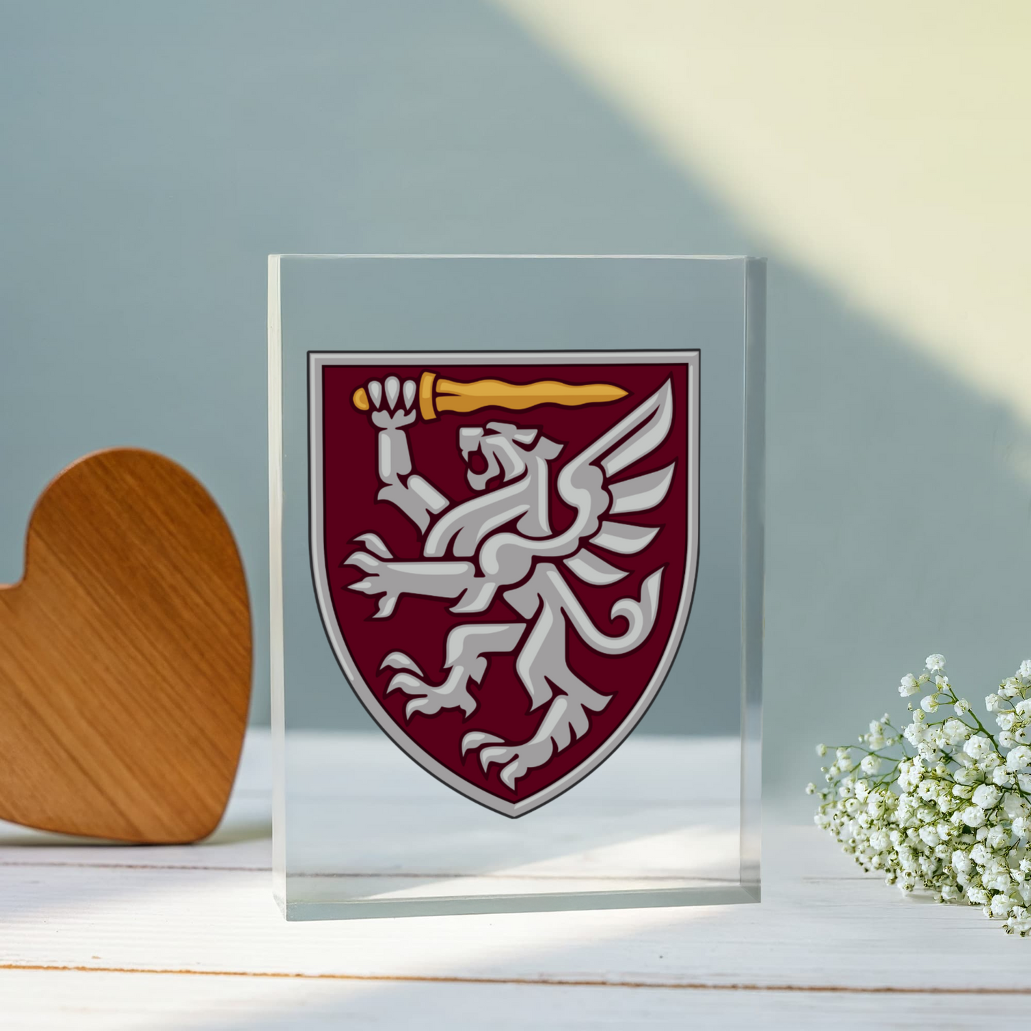 80th Air Assault Brigade (Ukraine) - 4.5" x 6" Acrylic Block