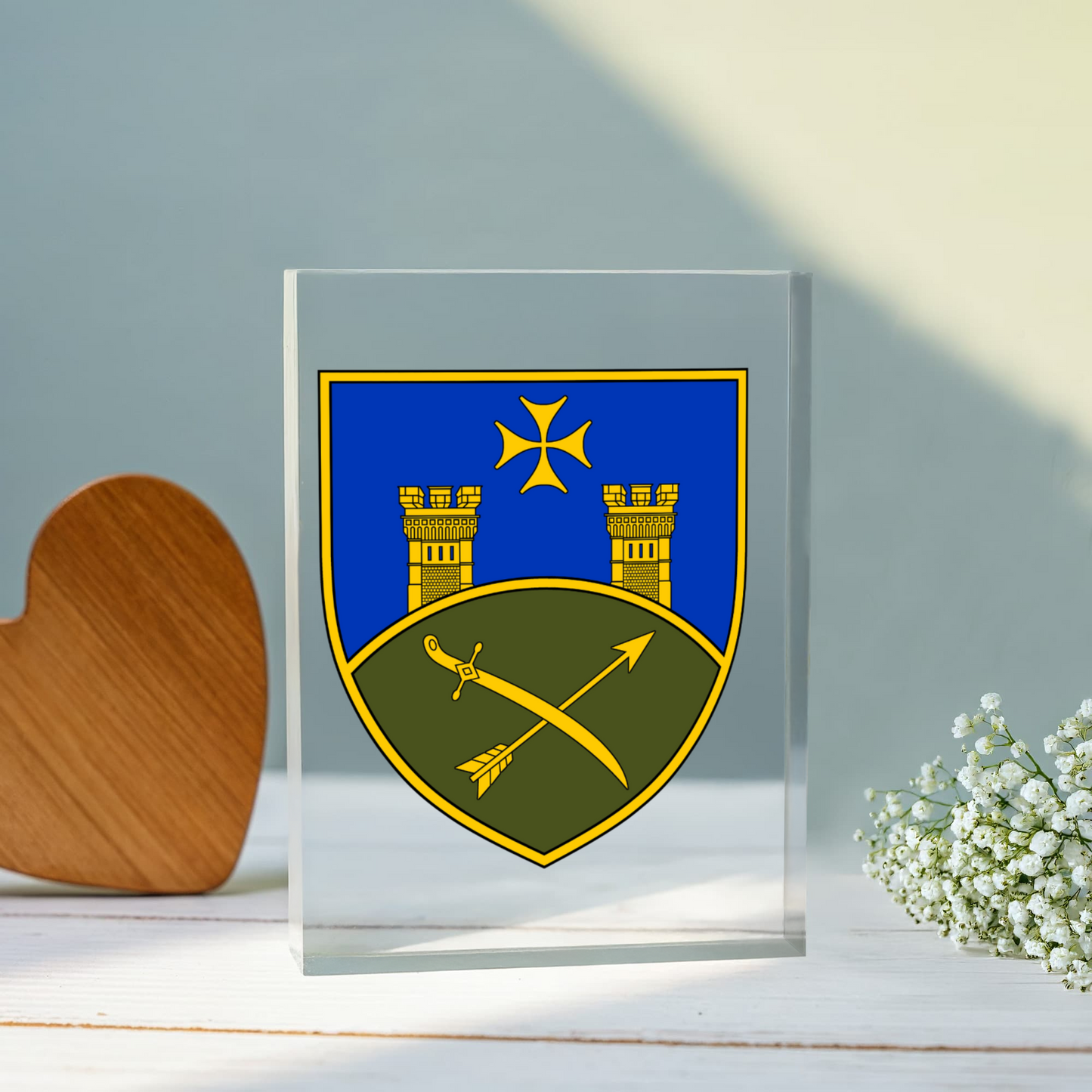 9th Army Corps (Ukraine) - 4.5" x 6" Acrylic Block