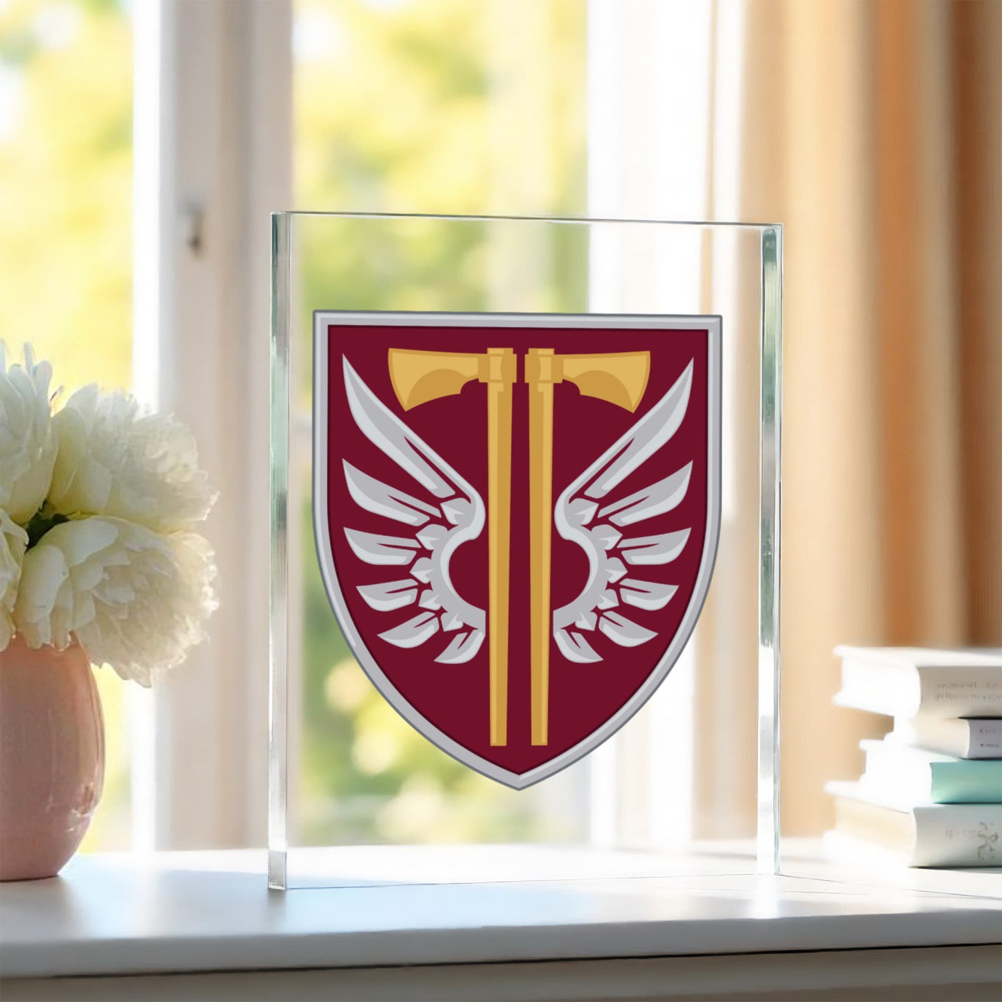 77th Airmobile Brigade (Ukraine) - 4.5" x 6" Acrylic Block