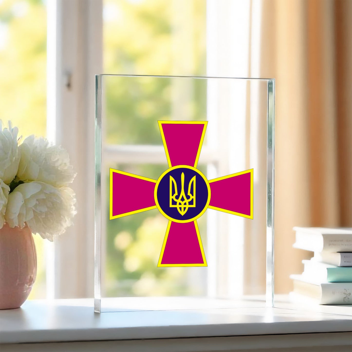 Ukrainian Armed Forces - 4.5" x 6" Acrylic Block