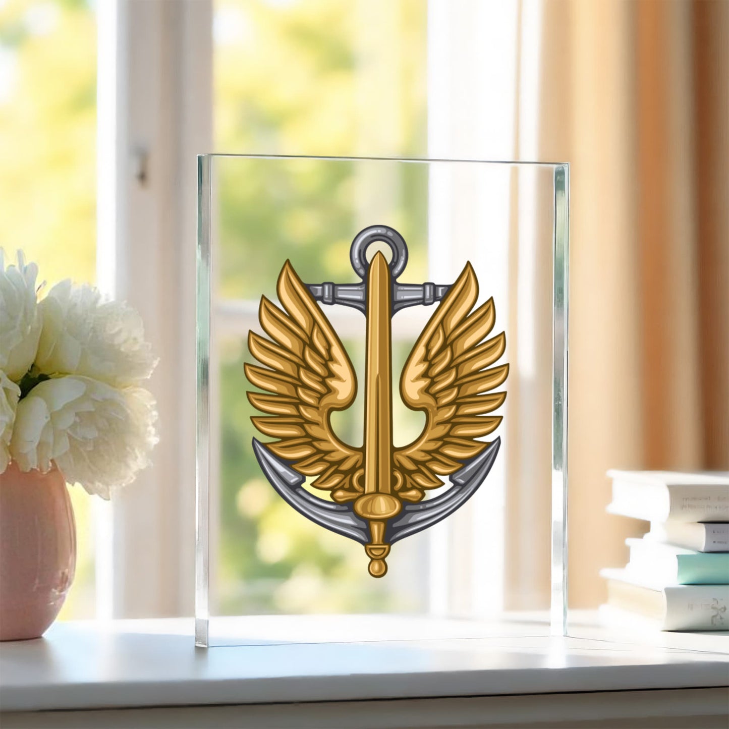 Ukrainian Naval Infantry - 4.5" x 6" Acrylic Block