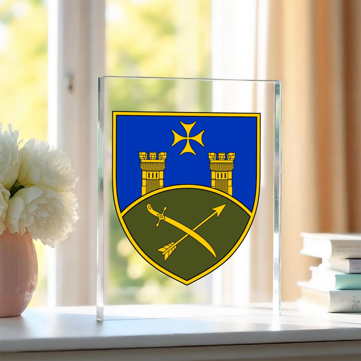 9th Army Corps (Ukraine) - 4.5" x 6" Acrylic Block
