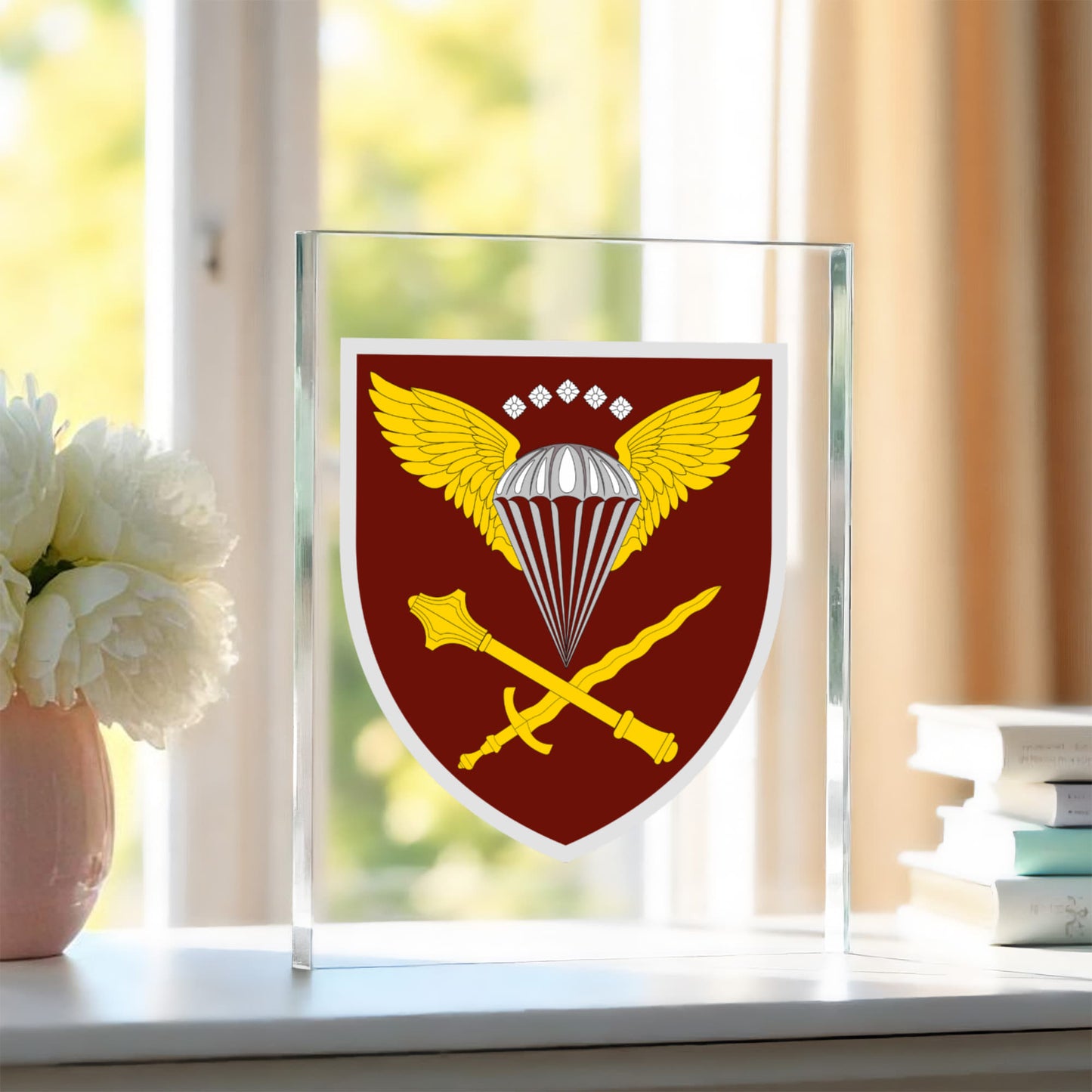 Air Assault Forces Command (Ukraine) - 4.5" x 6" Acrylic Block
