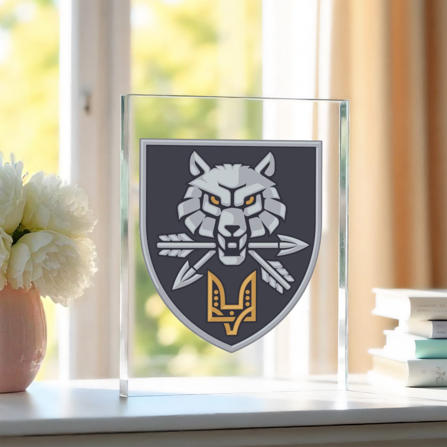 Special Operations Forces Command (Ukraine) - 4.5" x 6" Acrylic Block