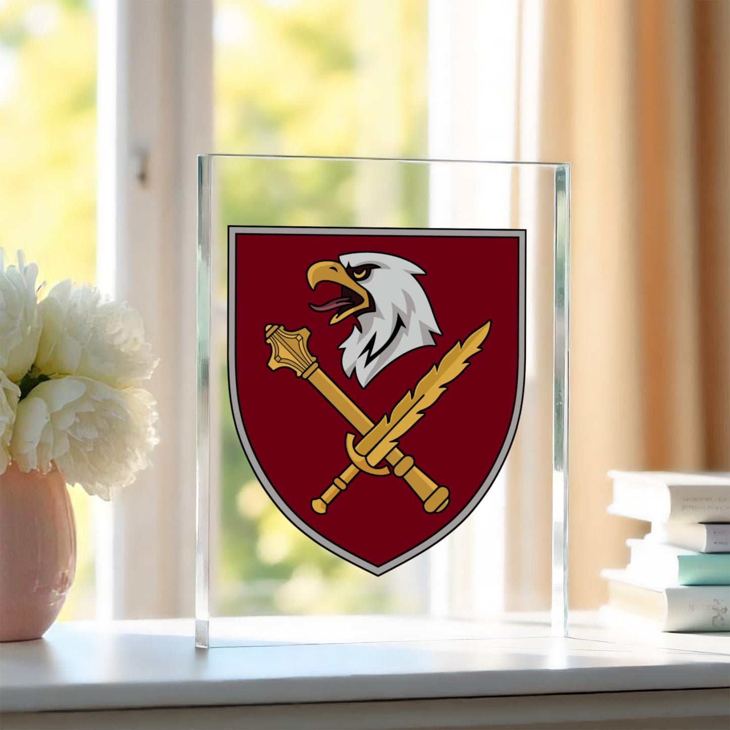8th Air Assault Corps (Ukraine) - 4.5" x 6" Acrylic Block