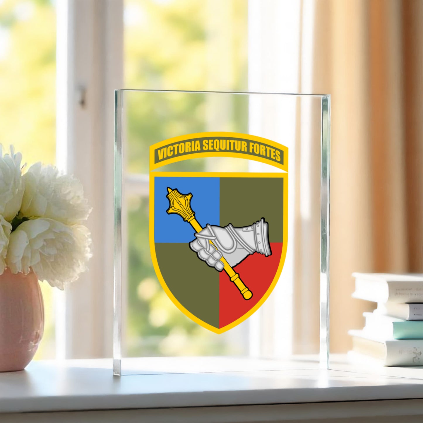 Ground Forces Command (Ukraine) - 4.5" x 6" Acrylic Block