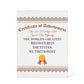 World's Greatest Registered Dietitian Nutritionist - 6" x 6" Acrylic Block